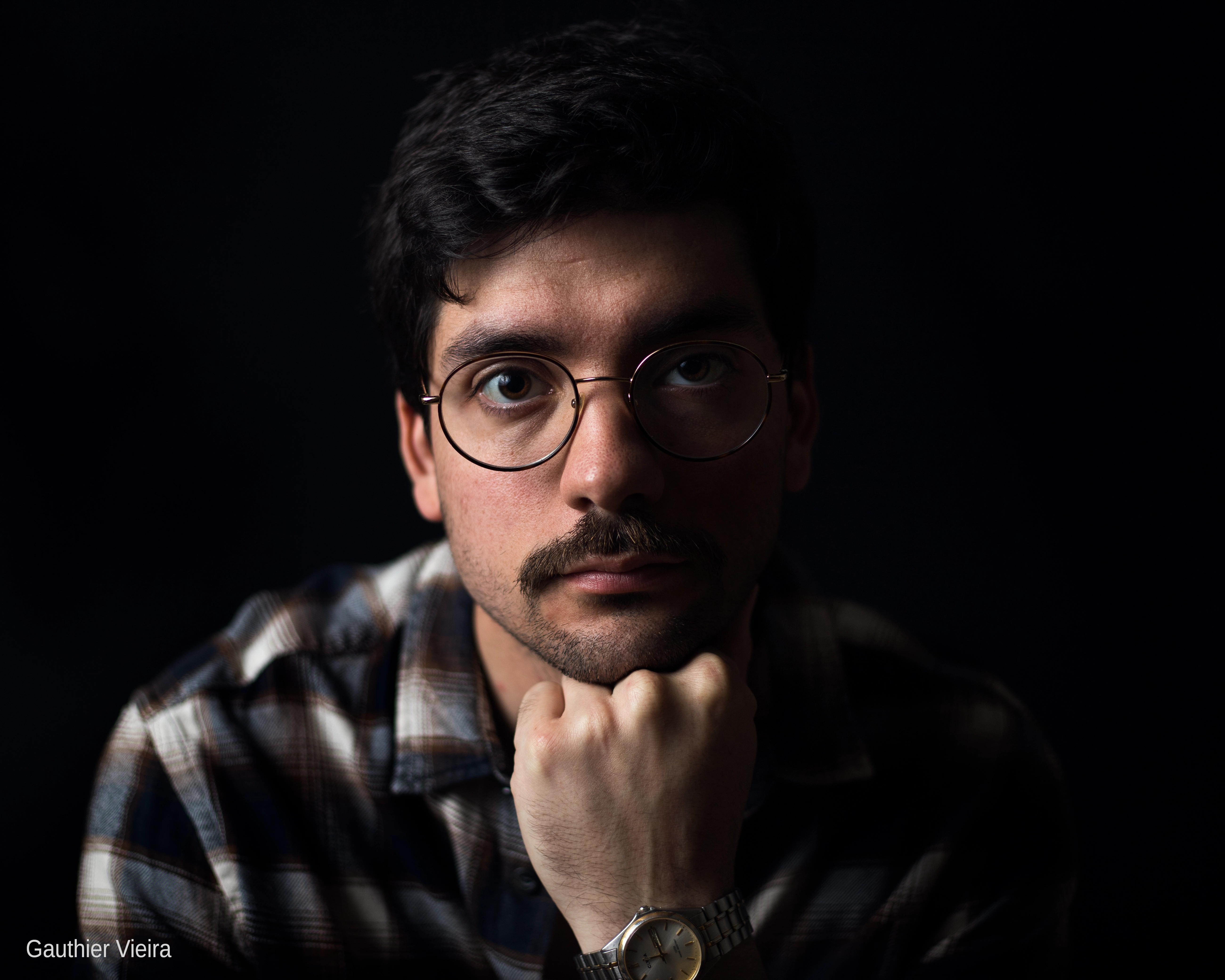 Autoportrait d'un photographe professionnel
