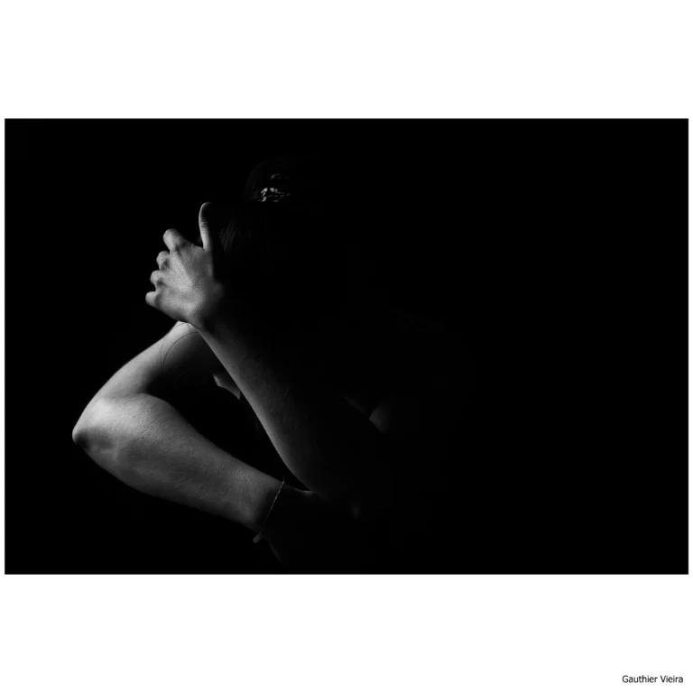 Portrait photo studio réalisée par un photographe professionnel