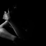 Photographie en noir et blanc exposée à Rennes