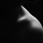 Photographie en noir et blanc exposée à Rennes